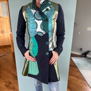 Vintage Style/Unique Desigual Coat - Size 38